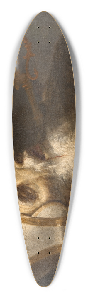 Sebastin de Llanos y Valds - Martyred Bishop 39.3 inch art pintail longboard deck