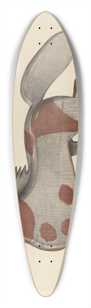 Selma Sandler - Horse 39.3 inch art pintail longboard deck