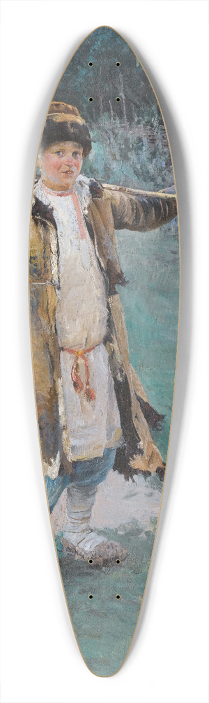 Sergei Arsenevich Vinogradov - Village Boys 39.3 inch art pintail longboard deck
