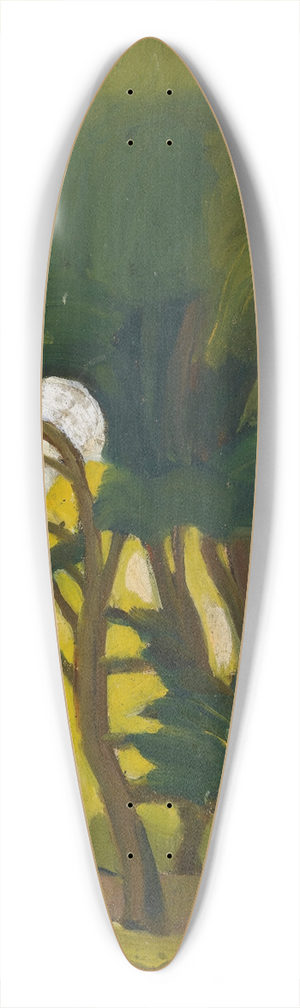 Sergey Yurievich Sudeikin - Landscape 39.3 inch art pintail longboard deck Sergey Yurievich Sudeikin - Landscape 39.3 inch art pintail longboard deck