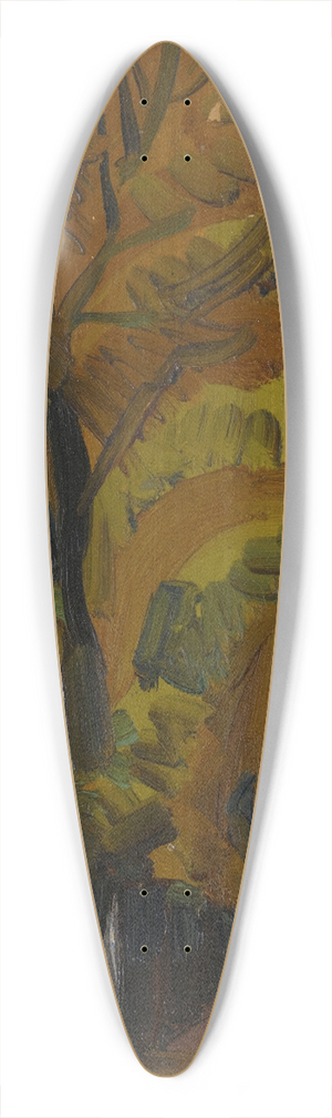 Sergey Yurievich Sudeikin - Landscape 39.3 inch art pintail longboard deck Sergey Yurievich Sudeikin - Landscape 39.3 inch art pintail longboard deck