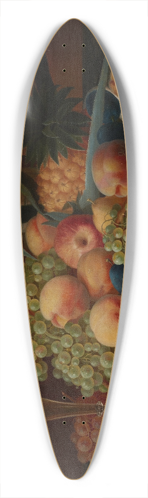 Severin Roesen - Still Life with Fruit 39.3 inch art pintail longboard deck