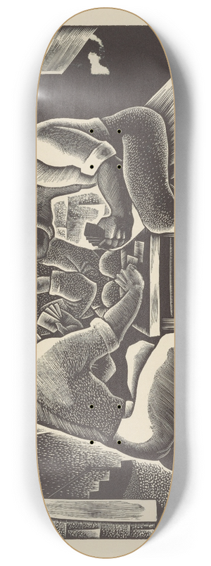 Dan Rico - Noon Game 8.25 inch art skate deck