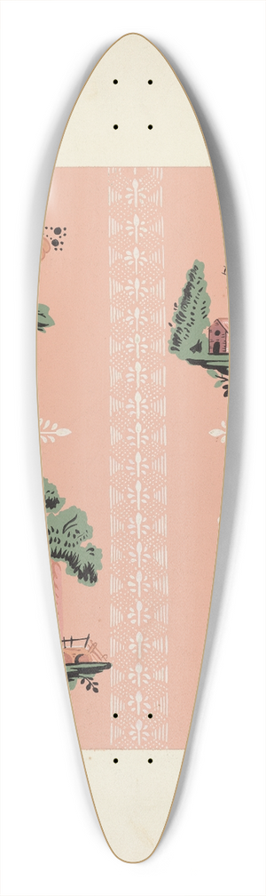 Sidney Liswood - Wallpaper 39.3 inch art pintail longboard deck