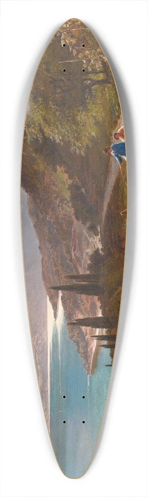 Sidney Richard Percy - Angera, Maggiore 39.3 inch art pintail longboard deck