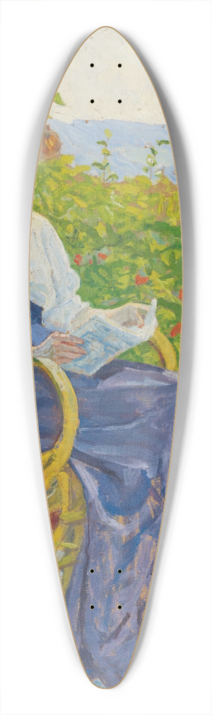 Sigismund Righini - Im Schatten 39.3 inch art pintail longboard deck