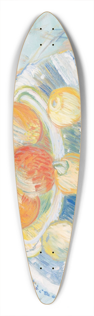 Sigrid Hjertn - Still life 39.3 inch art pintail longboard deck
