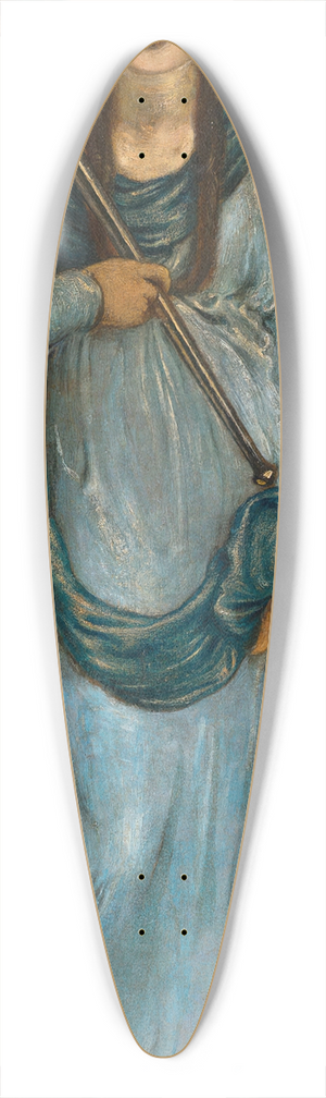Simeon Solomon - Night 39.3 inch art pintail longboard deck Simeon Solomon - Night 39.3 inch art pintail longboard deck