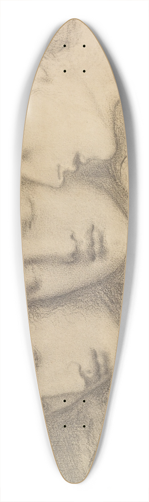 Simeon Solomon - The Sleepers and One that Watcheth 39.3 inch art pintail longboard deck Simeon Solomon - The Sleepers and One that Watcheth 39.3 inch art pintail longboard deck