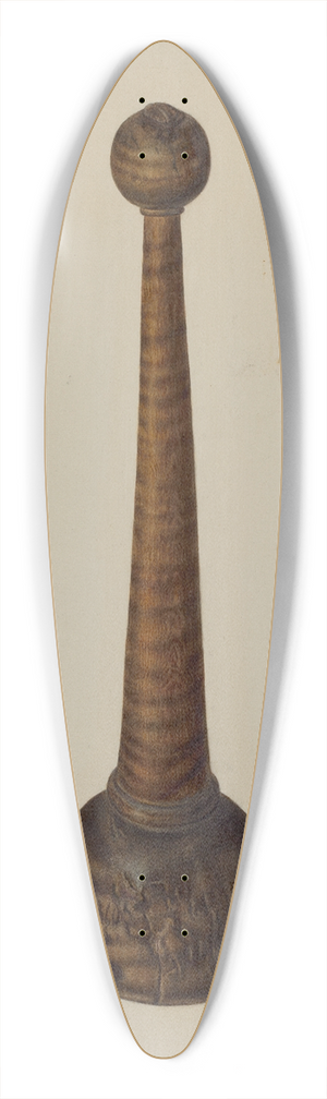 Simon Clever - Masher 39.3 inch art pintail longboard deck