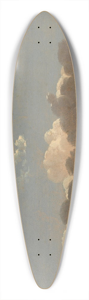 Simon Denis - Cloud Study (Distant Storm) 39.3 inch art pintail longboard deck Simon Denis - Cloud Study (Distant Storm) 39.3 inch art pintail longboard deck