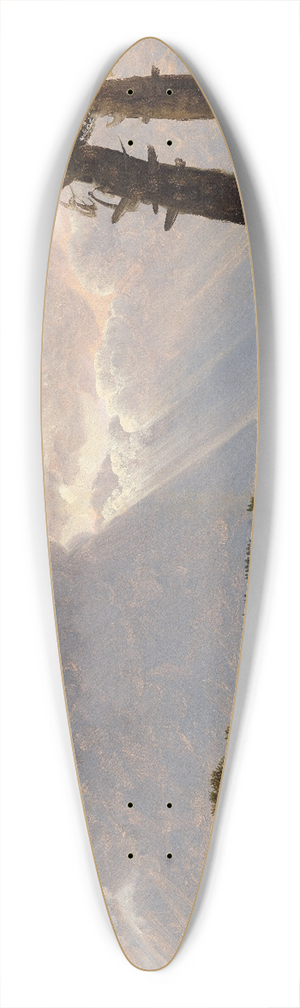Simon Denis - Studie frn romerska campagnan 39.3 inch art pintail longboard deck Simon Denis - Studie frn romerska campagnan 39.3 inch art pintail longboard deck