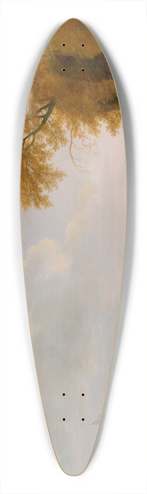 Simon de Vlieger - A Calm Sea 39.3 inch art pintail longboard deck