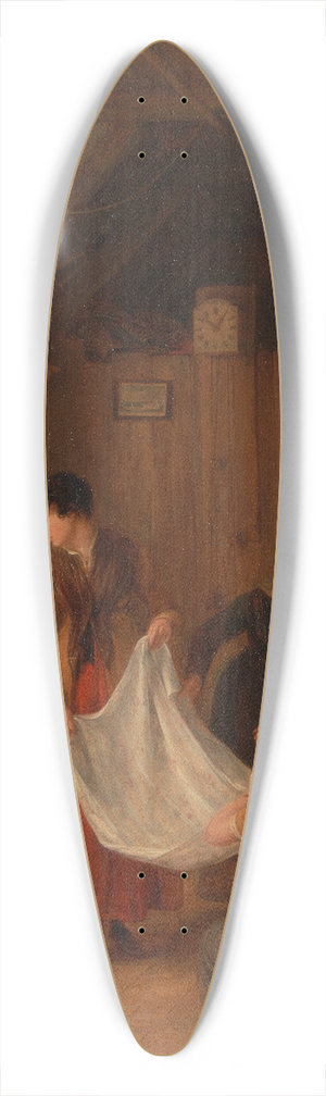 Sir David Wilkie - The Pedlar 39.3 inch art pintail longboard deck