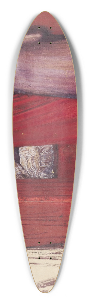Sir Edward Coley Burne-Jones - Fair Rosamund and Queen Eleanor 39.3 inch art pintail longboard deck
