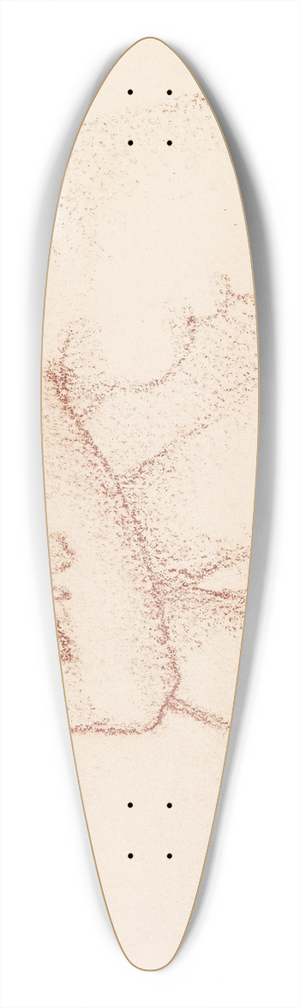 Sir Edward Coley Burne-Jones - Female Nude  Study 39.3 inch art pintail longboard deck