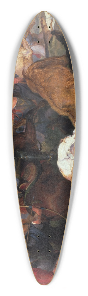 Sir Edwin Henry Landseer - The Hunting Of Chevy Chase 39.3 inch art pintail longboard deck