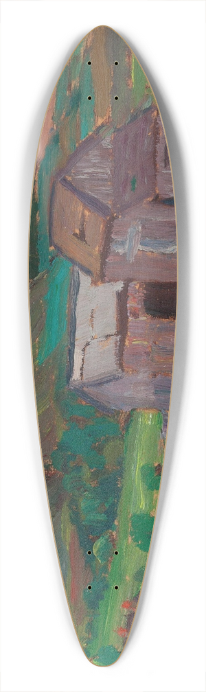 Sir Frederick Grant Banting - A Farm, Summer 39.3 inch art pintail longboard deck