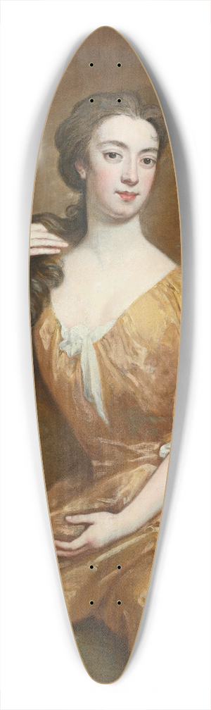Sir Godfrey Kneller - Lady Worsley 39.3 inch art pintail longboard deck