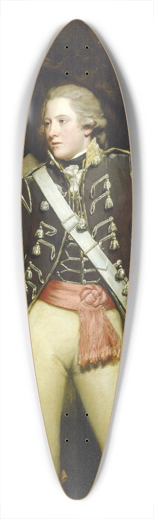 Sir Henry Raeburn - Captain Patrick Miller 39.3 inch art pintail longboard deck