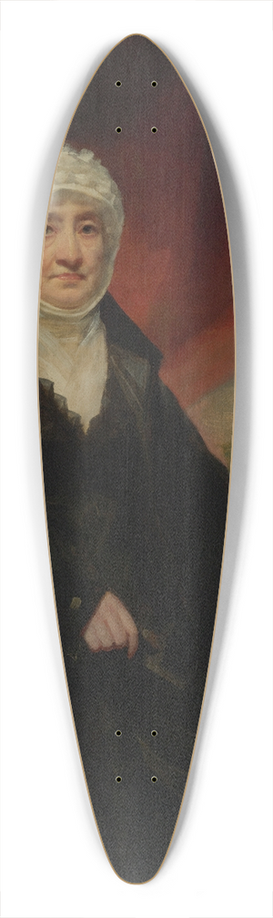 Sir Henry Raeburn - Portrait Of A Lady, Said To Be Mrs. Marion Corry Gilchrist 39.3 inch art pintail longboard deck
