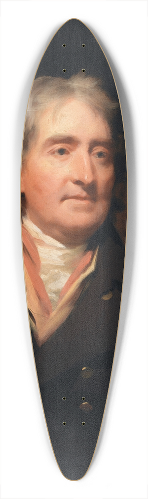 Sir Henry Raeburn - Portrait of David Steuart Erskine, 11th Earl of Buchan (1742-1829), Antiquary 39.3 inch art pintail longboard deck