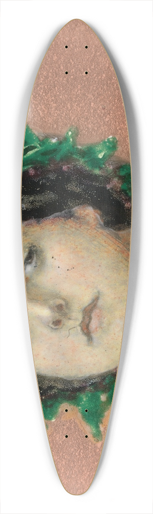 Sir Hubert von Herkomer - A Bacchante 39.3 inch art pintail longboard deck