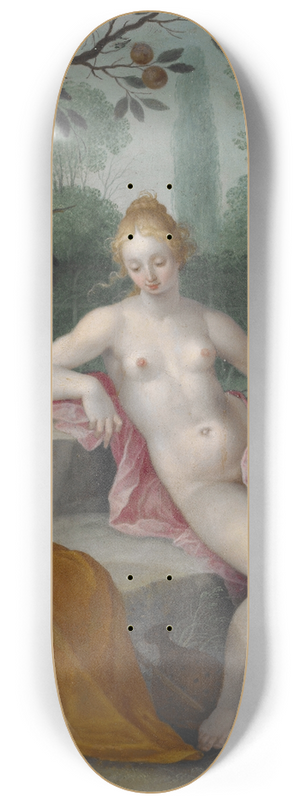 After Abraham Bloemaert - Vertumnus and Pomona 8.25 inch art skate deck After Abraham Bloemaert - Vertumnus and Pomona 8.25 inch art skate deck