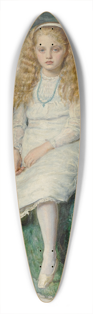 Sir John Everett Millais - Nina, Daughter Of Frederick Lehmann, Esq. 39.3 inch art pintail longboard deck