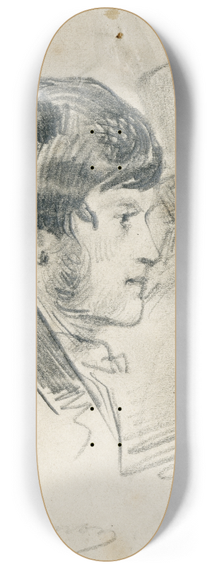 David Bles - Three men, among them Gavanon and Weimar 8.25 inch art skate deck