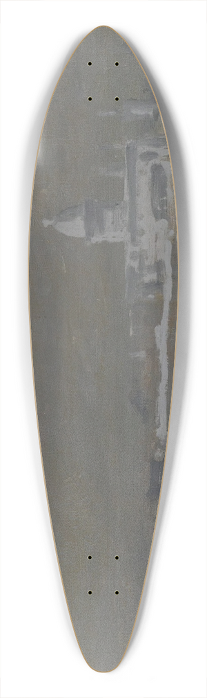 Sir John Lavery - Moonlight, Tetuan, Morocco 39.3 inch art pintail longboard deck