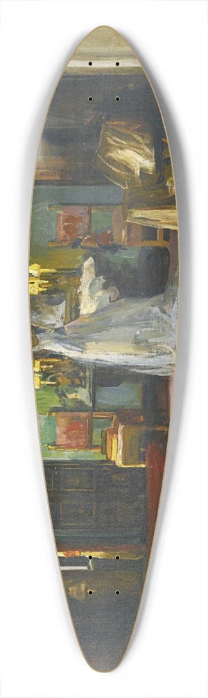 Sir John Lavery - Mrs Rosens Bedroom 39.3 inch art pintail longboard deck