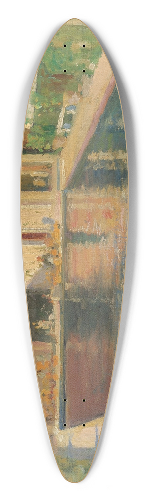 Sir John Lavery - Swimming Pool, Southern France 39.3 inch art pintail longboard deck