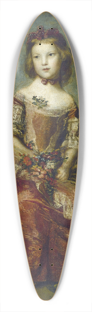 Sir Joshua Reynolds - Lady Elizabeth Hamilton 39.3 inch art pintail longboard deck