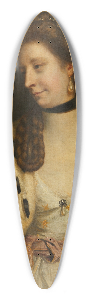 Sir Joshua Reynolds - Lady Sondes 39.3 inch art pintail longboard deck