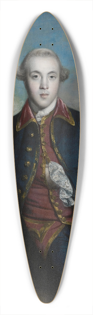 Sir Joshua Reynolds - Portrait of Charles Brandling 39.3 inch art pintail longboard deck