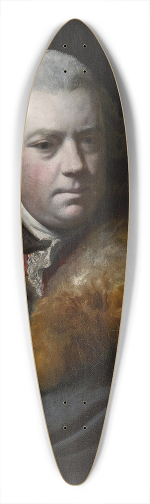 Sir Joshua Reynolds - Portrait of Thomas Bowlby 39.3 inch art pintail longboard deck