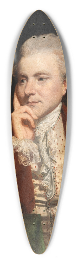 Sir Joshua Reynolds - Richard Malone, Lord Sunderlin 39.3 inch art pintail longboard deck
