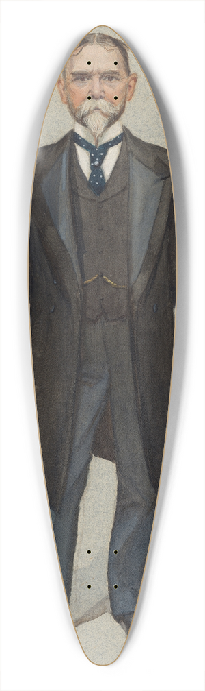 Sir Leslie Mathew Ward - John Milton Hay 39.3 inch art pintail longboard deck