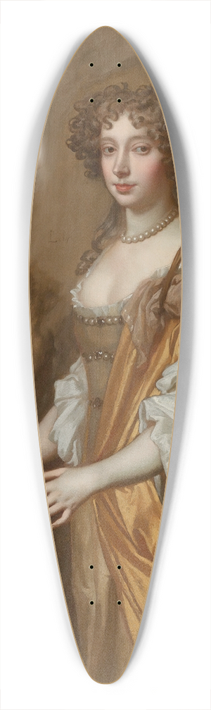 Sir Peter Lely - Portrait Of A Lady, Said To Be Nell Gwyn 39.3 inch art pintail longboard deck