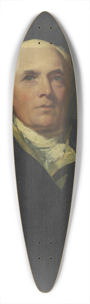 Sir Thomas Lawrence - Portrait Of A Gentleman 39.3 inch art pintail longboard deck