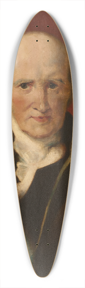 Sir Thomas Lawrence - Portrait of Benjamin West 39.3 inch art pintail longboard deck