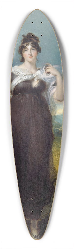 Sir Thomas Lawrence - Portrait Of Elizabeth, Marchioness Conyngham 39.3 inch art pintail longboard deck