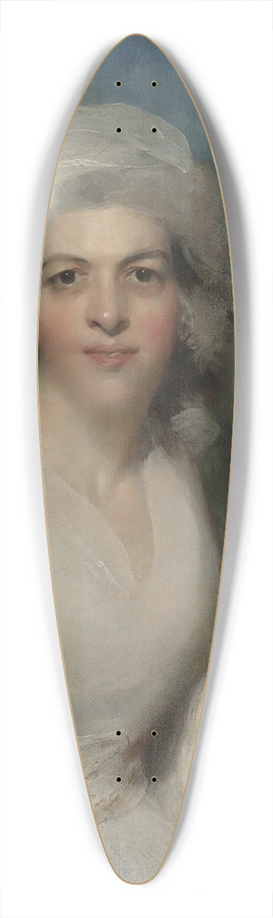 Sir Thomas Lawrence - Portrait of Rebecca, Lady Simeon 39.3 inch art pintail longboard deck