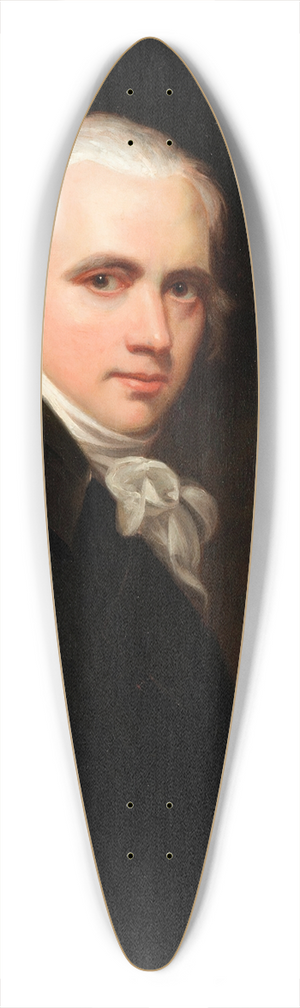 Sir William Beechey - Self Portrait 39.3 inch art pintail longboard deck