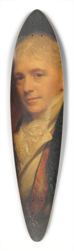 Sir William Beechey - Sir Francis Bourgeois 39.3 inch art pintail longboard deck