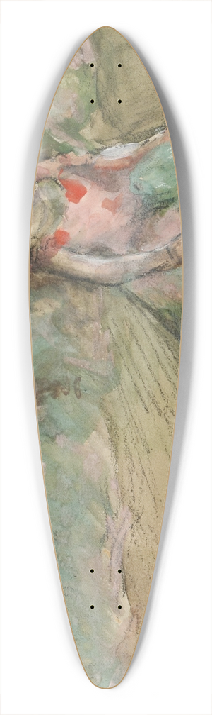 Sir William Eden - Study 39.3 inch art pintail longboard deck