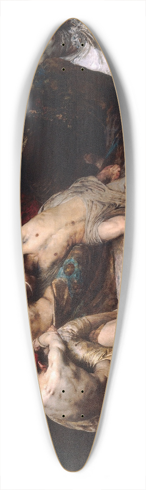 Solomon Joseph Solomon - Samson 39.3 inch art pintail longboard deck