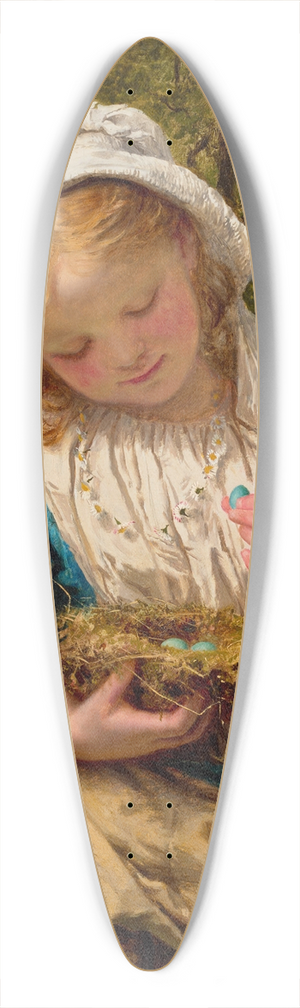 Sophie Anderson - Portrait of a Young Girl 39.3 inch art pintail longboard deck