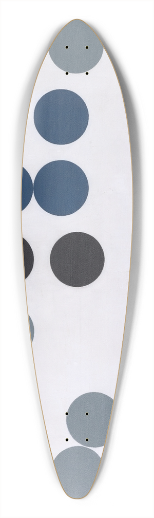 Sophie Taeuber-Arp - Circular Image in Motion 39.3 inch art pintail longboard deck